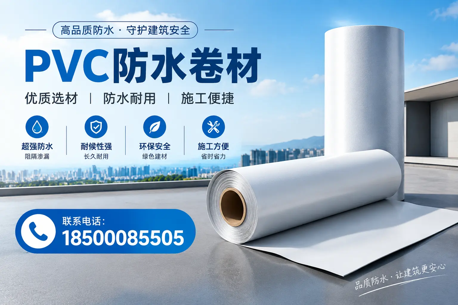 如何评估PVC防水卷材的性价比?昌都消费者必读