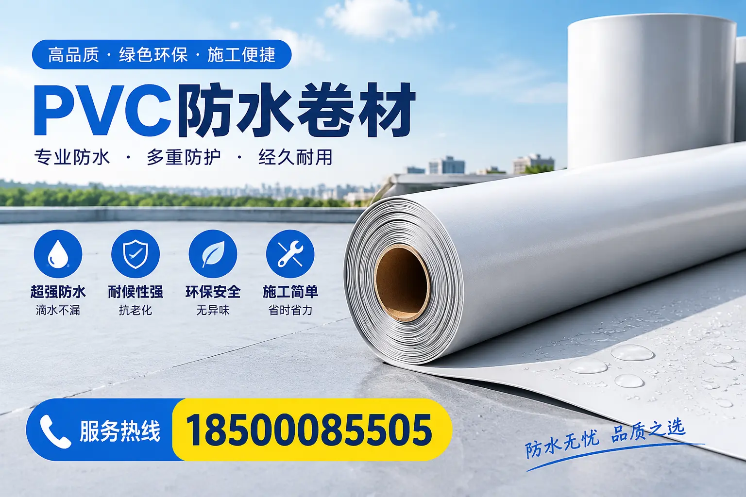 选用PVC防水卷材时需要避开的常见误区，特别是在昌都